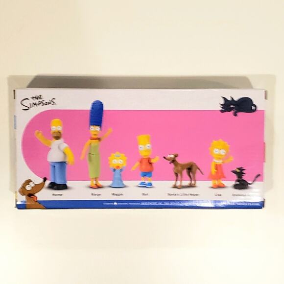 📺 Jakks Pacific “The Simpsons” Family Figure Set NEW!! 📺 - Picture 2 of 2